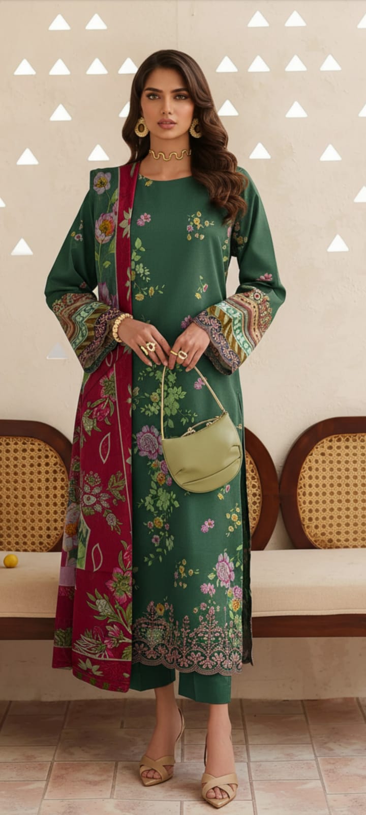 Ladies Three-Piece Suit - Image 2