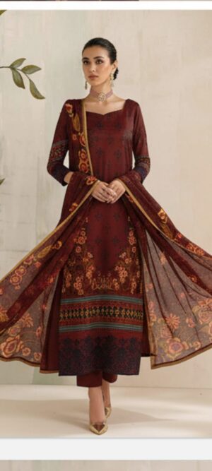 3 Piece Lawn Suit (Unstitched)